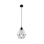 Lestenec na vrvici KARO 1xE27/60W/230V