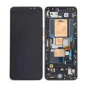 Asus ROG Phone 5 ZS673KS - LCD zaslon + steklo na dotik + okvir (Phantom Black) - 90AI0051-R20021 Genuine Service Pack