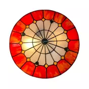Brilagi - Tiffany vitražno plafonsko svetlo SIENNA 3xE27/60W/230V precnik 40 cm