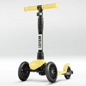 Trotinet Derzkij Baby Style 1-5 godina pastelno zuta