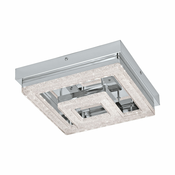 Eglo Fradelo zidna/plafonjera/1, led, 12w, hrom/kristal