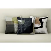 Aberto Design Set dekorativnih jastucnica Asr_plw25-39, 43x43 cm, 3 komada, Šarena