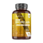 Bromelain 650 mg, 180 kapsul