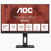 AOC E3 27E3QAF računalni monitor 68,6 cm (27) 1920 x 1080 pikseli Full HD LED Crno