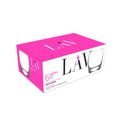 LAV Set kozarec za liker Adora 80ml / 6 kos / steklo