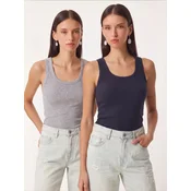 Happiness Istanbul Top Tanktops & Camis mornarska