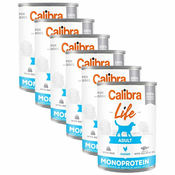 Calibra Dog Life Adult Chicken with Rice 6x400 g