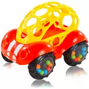 Oball Rattle & Roll avtomobilček za otroke Red 3m+ 1 kos