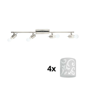 Eglo - LED spot svetlo MY CHOICE 4xE14/4W/230V hrom/belo