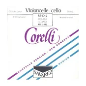 Strune za violončelo Corelli 480 jeklo medium 4/4 638.613