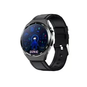 INF Pametna ura z EKG-jem, analizo telesne sestave, analizo krvi (sečna kislina, krvni lipidi) Black Leather strap, (5000129906)