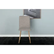 Venture Design Jedilni stol 2 kosa 49x94x43 cm svetlo siva