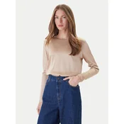 ViCOLO Bluza TF0244 Bež Regular Fit