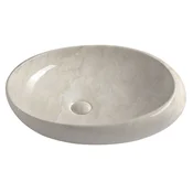 SAPHO DALMA Keramično Umivalo 68x44cm v Marfil Barvi - Elegantna Kopalniška Dekoracija
