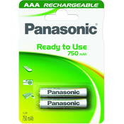PANASONIC baterije HHR-4MVE/2BC punjive