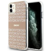 DKNY Etui DKNY IML Mono & Stripe MagSafe za iPhone 11/Xr - roza