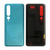 Xiaomi Mi 10 - pokrov baterije + steklo zadnje kamere (koralno zelena)