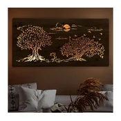 Li-Go 5307/DUB2 - LED prigušiva zidna dekoracija LED/24W/230V 120x60 cm hrast