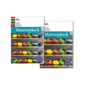 MATEMATIKA 6, 2 DELA, sam. del. zvezek z e-gradivom, DZS (209140)