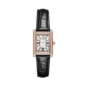 Emporio Armani Analogna ura rožnato zlata/črna