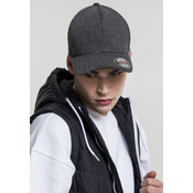 Heringbone Melange Flexfit black/h.Gray