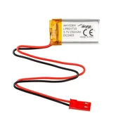 shumee Li-Po baterija LP601730 Akyga AKY0384 3,7 V/250 mAh PCM JST 2-pinski konektor 150 mm