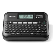 BROTHER P-Touch | PT-D460BTVP | Brezžično | Žično | Enobarvno | Termo prenos | Drugo | Črna