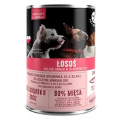 PTR Mokra hrana za pse, losos, 400g