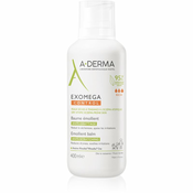 A-Derma Exomega Control umirujuce mlijeko za tijelo za vrlo suhu i osjetljivu kožu i kožu sklonu ekcemima protiv iritacije i svrbeži kože 200 ml