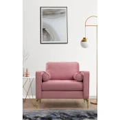Atelier del Sofa Fotelja Rome 85x90x105cm Roze