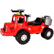 Marmat 6913 djecja guralica vatrogasni kamion s funkcionalnim vodenim topom – spremnik za vodu, 71 cm, do 20 kg