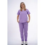 Pureboks Ženski komplet medicinske uniforme, Ljubicasti