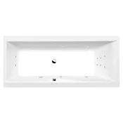 POLYSAN CLEO Hidromasažna Kad 180x80x48cm, System Attraction Hydro, Kromirana