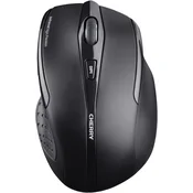 CHERRY MW 3000 brezžična ergonomska miška za desničarje, črna