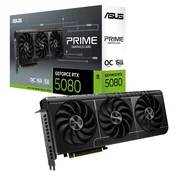 ASUS Obnovljeno - kot novo - ASUS Prime Gaming GeForce RTX 5080 16GB GDDR7 OC (PRIME-RTX5080-O16G) gaming grafična kartica, (5000158831)