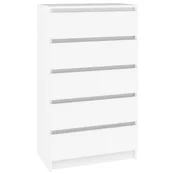 Vidaxl Omarica za čevlje bela 60x36x103 cm inženirski les