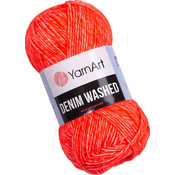 Yarn Art Denim Washed 913 Neon Orange Pletilna preja