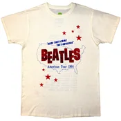The Beatles American Tour 64 (Back Print) Natural M Majica