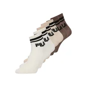 FILA Nogavice Air ecru/kostanj rjava/svetlo rjava/črna