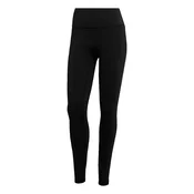 Ženske pajkice adidas  Optimé Workout Full Length Leggings Black XL