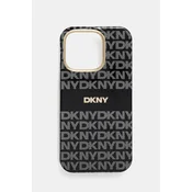 Etui za telefon Dkny iPhone 16 Pro 6.3 boja: crna, DKHMP16LHRHSEK