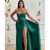 Squareonline Ženska haljina Emerald Crystal, Zelena