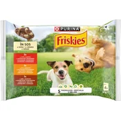 HRANA ZA PSE PRELIV MESO U SOSU FRISKIES 4X85G