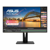 Monitor Asus 81,3 cm (32,0") PA329C 3840x2160 Profesionalna IPS 5ms 3xHDMI DisplayPort USB-C 60W 5xUSB3.0 Pivot Zvočniki 6H sRGB100% HDR600 ProArt HW Kalibracija