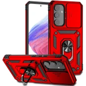 Defender Slide knjižni ovitek Samsung Galaxy A54 5G - rdeč