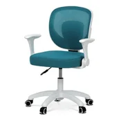 Autronic Otroški pisarniški stol Childrens chair, height adjustable, blue mesh, KA-K1062 BLUE