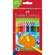 Barvice Faber-Castell Trikotne Jumbo