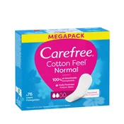 Carefree Cotton Feel nedišeči dnevni vložki - običajni 1 paket - 76 kosov