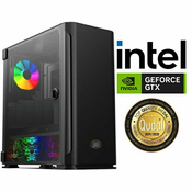 Računalo INSTAR Gamer Profundis, Intel Core i3 14100F up to 4.7GHz, 16GB DDR4, 500GB NVMe SSD, NVIDIA GeForce RTX3050 8GB, no ODD, 5 god jamstvo