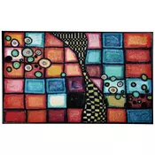 wash+dry PREDPRAŽNIK Tiger Tundra 50/75 cm potiskano večbarvno